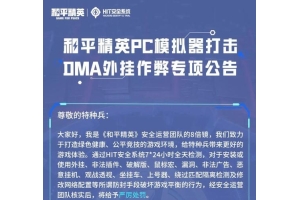 拒绝写游戏作弊工具文章！用外挂破坏和平精英公平性遭谴责（和平精英作弊辅助器有用吗）